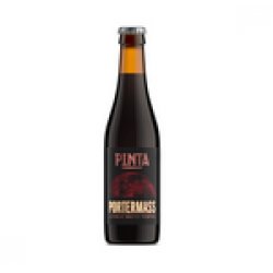 Browar PINTA: Portermass Smoked Plum & Cocoa Nibs - butelka 330 ml - Piwne Mosty - Stu Mostow