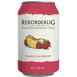 Rekorderlig Mango Raspberry Cider 4 pack 12 oz. Can - Petite Cellars