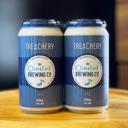 Coastal Brewing Co - Treachery XPA 4-PACK - The Beer Barrel