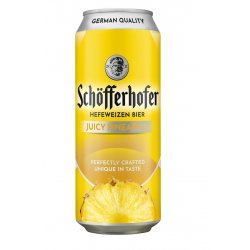 Schofferhofer Hefeweizen Juicy Pineapple Cans (pack of 12) - The Belgian Beer Company