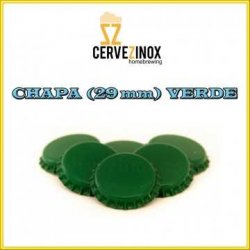 Chapa (29 mm) Verde - Cervezinox
