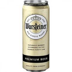 CERVEZA WARSTEINER LATA 473 ML - Iberpark