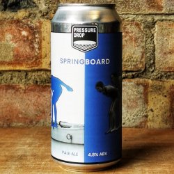 Pressure Drop  Springboard Pale Ale  4.8% 440ml Can - All Good Beer