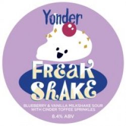 Yonder Brewing Blueberry Freak Shake (Keg) - Pivovar