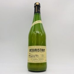 Begiristain Gorenak Sidra Natural Basque Cider 750ml - Bottleworks