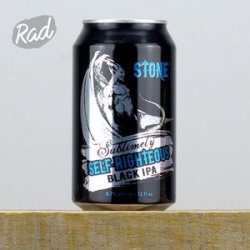 Stone Sublimely Self-Righteous Black IPA - Radbeer