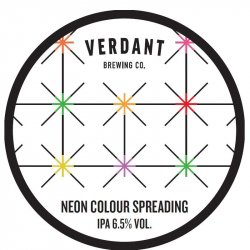 Verdant Brewing Co Neon Colour Spreading