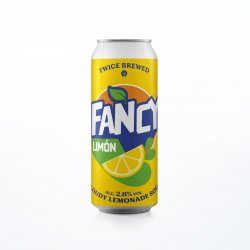 Fancy Limón, Cloudy Lemonade Sour, 2.8% - 440ml Can - Twice Brewed