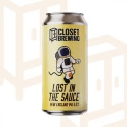 Closet Brewing  Lost In The Sauce [6.5% NEIPA ] - Red Elephant