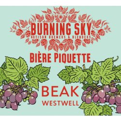 Burning Sky Bière Piquette - Burning Sky Brewery