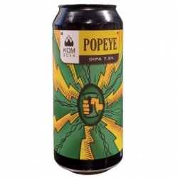 Kom Beer Popeye Doble New England IPA 44 cl Lata  - OKasional Beer