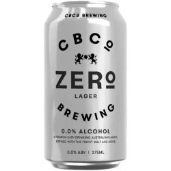 CBCo Brewing Zero Lager CBCo Brewing Zero Lager