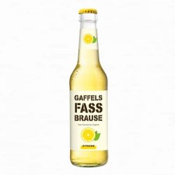 Privatbrauerei Gaffel Becker Gaffels Fassbrause Zitrone