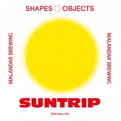 Shapes & Objects Beer Co SunTrip DDH Hazy IPA