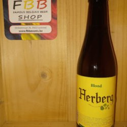 Herberg blond - Famous Belgian Beer