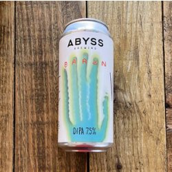 Abyss Brewing x Baron Brewing  The Visitor  DIPA - Beer No Evil