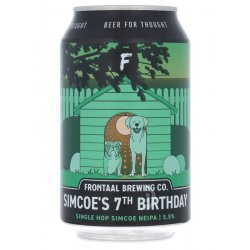 Frontaal - Simcoe’s 7th Birthday - Beerdome