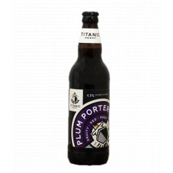 TITANIC PLUM PORTER 500 ML - Cebada Malteada