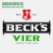 Becks Vier - Lager - 4.0% ABV, 50l Keg (88 Pints) 
