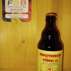 Hengstbergen dobbel 63 - Famous Belgian Beer