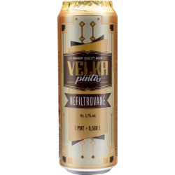 Velka Pinta Nefiltrovane ж - Rus Beer