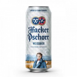 Hacker Pschorr  Weissbier (CAN) [5.5% Wheat Beer] - Red Elephant