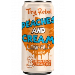 Tiny Rebel Peaches and Cream - Drink Store