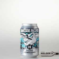 Homeland  Brassers Blond 33cl Blik - Melgers