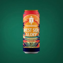 THORNBRIDGE WEST SIDE GLORY IPA (LATA) 14 OZ - Cebada Malteada