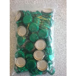 Crown Caps - Green - waterintobeer