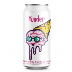 Yonder - Strawberry Rhubarb Ripple Sour - Ben’s Bottles