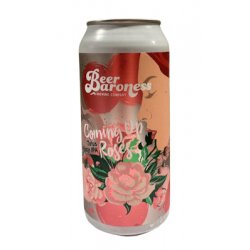 Beer Baroness Coming Up Roses Hazy IPA 440ml BB 200624 - The Beer Cellar