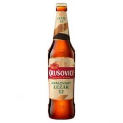 Krušovice Královský Ležák 12, Pivo ležák světlý.... - Nápoje Šípek