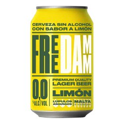 Free Damm  Lemon Lager 0.0% Alcohol Free Beer (Save 10% on 12 packs) - The Alcohol Free Co