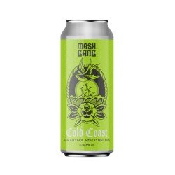 Mash Gang  COLD COAST  0.5%  WEST COAST PILSNER  440ML - The Alcohol Free Co