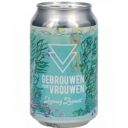 Gebrouwen Door Vrouwen Zonnig Zeewit Blik - Drankgigant.nl