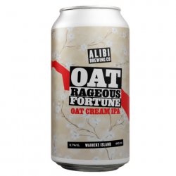 Alibi Brewing Oatrageous Fortune Oat Cream IPA 440mL - The Hamilton Beer & Wine Co