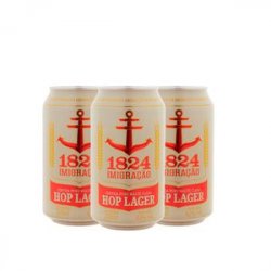 Pack 3 Imigração Hop Lager 350ml lata - CervejaBox