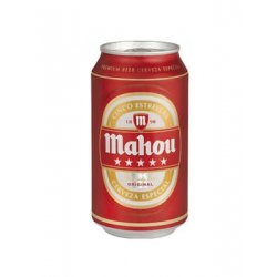 Cerveza Mahou 5 Estrellas. Caja 24 Latas de 33cl. - Vinopremier