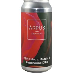 Ārpus Brewing Co. TDH Citra X Mosaic X Peacharine DIPA