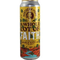 Northern Monk A WHOLE LOT OF FAITH // TRIPLE DRY-HOPPED DOUBLE HAZY IPA (2025 EDITION) Northern Monk A WHOLE LOT OF FAITH // TRIPLE DRY-HOPPED DOUBLE HAZY IPA (2025 EDITION)