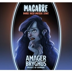 Amager Macabre Double Mash Imperial Stout  Untappd 4,08  - Fish & Beer