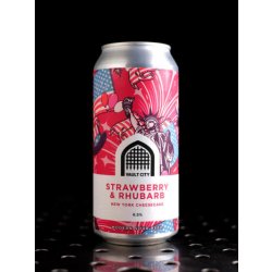 Vault City  Strawberry & Rhubarb New York Cheesecake  Pastry Sour  6,7% - Quaff Webshop