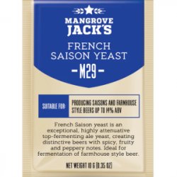 Levedura Mangrove Jacks M29 French Saison 10g - Cerveja Artesanal