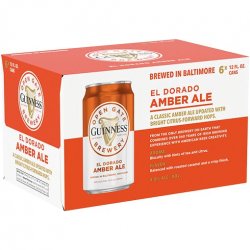 Guinness El Dorado Amber Ale 6 pack 12 oz. Can - Petite Cellars