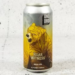 One Drop Roar Witness White IPA - Mr West