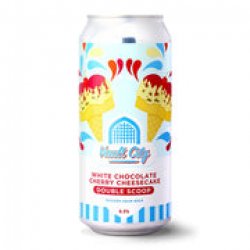 White Chocolate Cherry Cheesecake Double Scoop, 6.3% - The Fuss.Club