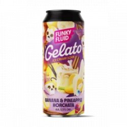 Funky Fluid Gelato: Banana & Pineapple Horchata