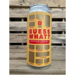 Atelier Vrai Guess What? Shakespeare (Single Hop) IPA 6,5% - Zombier