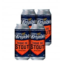 4x Cerveza Brigida Toque de Stout 473cc - Portal Voy